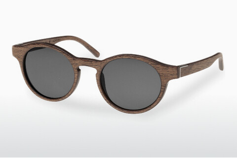 Sluneční brýle Wood Fellas Flaucher (10754 black oak/grey)