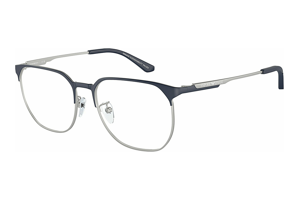 Emporio Armani   EA1158D 3018 Matte Blue/Silver