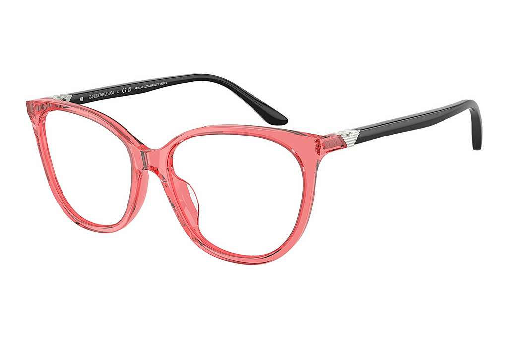 Emporio Armani   EA3249U 6198 Shiny Transparent Red