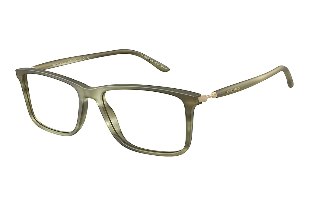 Giorgio Armani   AR7261 6168 Matte Stripped Green