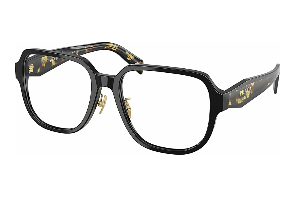 Prada   PR B07VD 3891O1 Black/Medium Tortoise