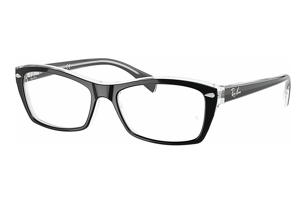 Ray-Ban   RX5255 2034 BLACK ON TRANSPARENT