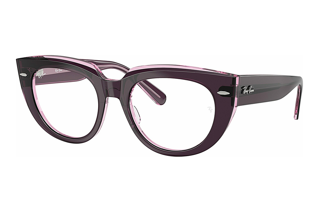 Ray-Ban   RX5586 8364 Violet On Transparent Pink