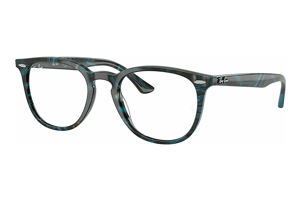 Ray-Ban   RX7159 8394 Transparent Fantasy Blue & Grey