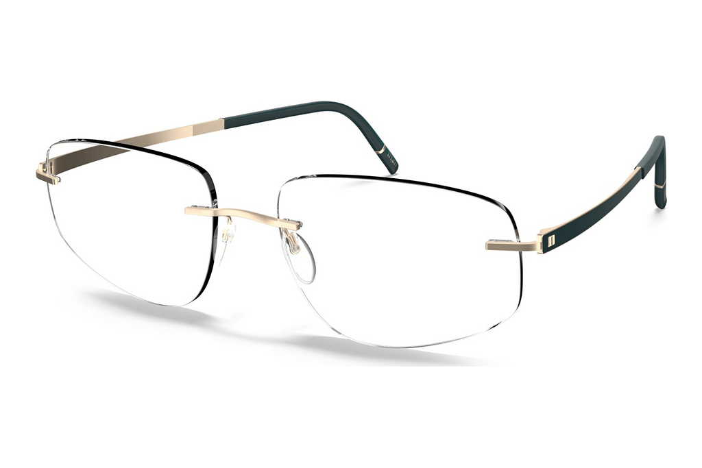 Silhouette   5529-MN 5540 Teal / Brass