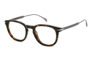 David Beckham DB 7122 4HU HAVANA DARK RUTHENIUM