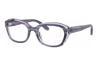 Ray-Ban Kids RY1636 3989 Striped Violet On Transparent Violet