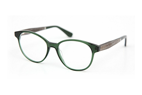 Brýle Wood Fellas Haldenwang (10972 grey oak/crystal green)