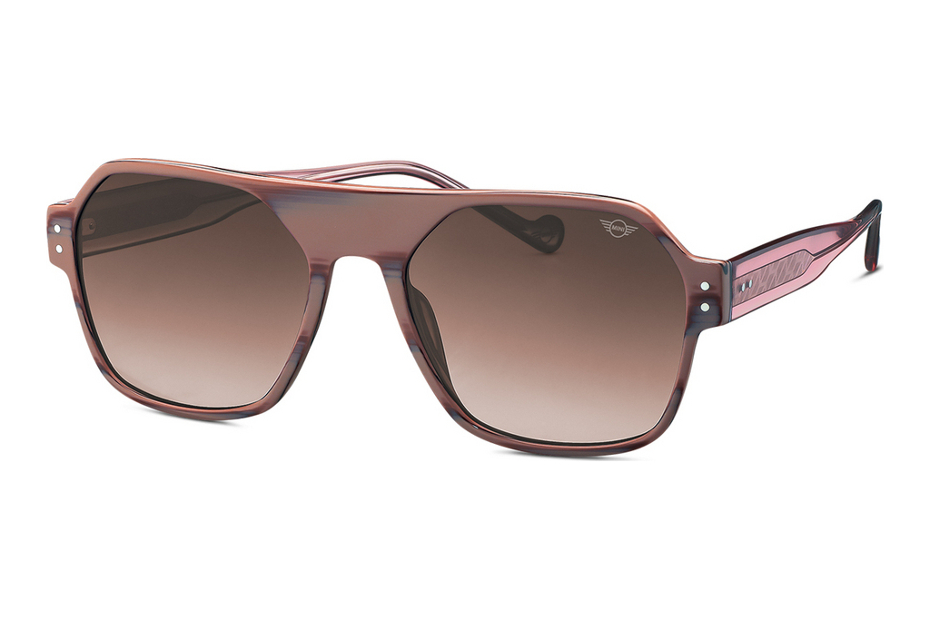 MINI Eyewear   MI 746010 50 braunrot / rosa / violett