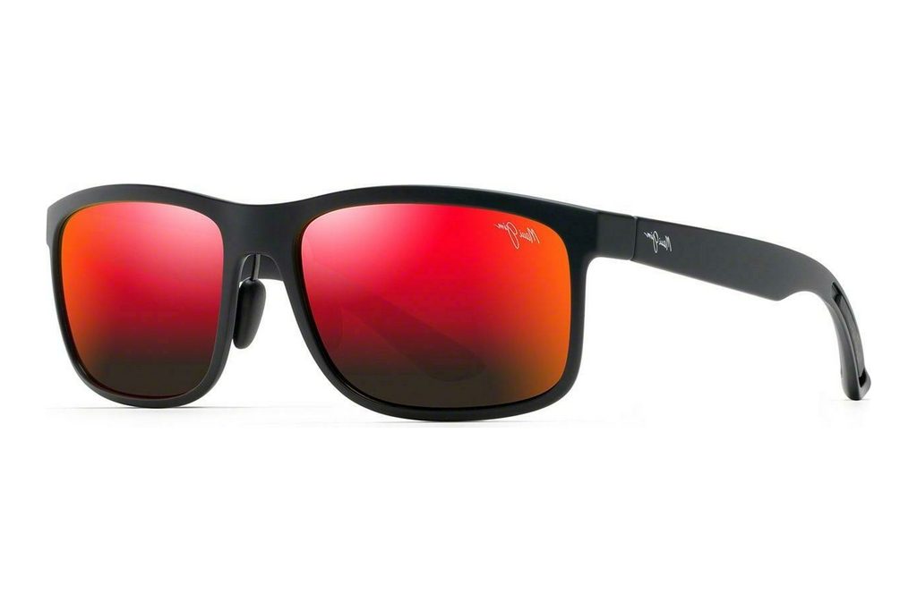 Maui Jim   Huelo RM449-02 Hawaii Lava ™Matte Black