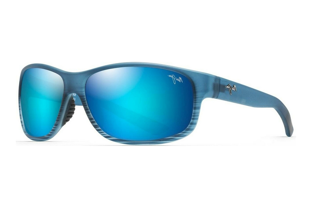 Maui Jim   Kaiwi Channel B840-03S Blue HawaiiBlue Black Stripe