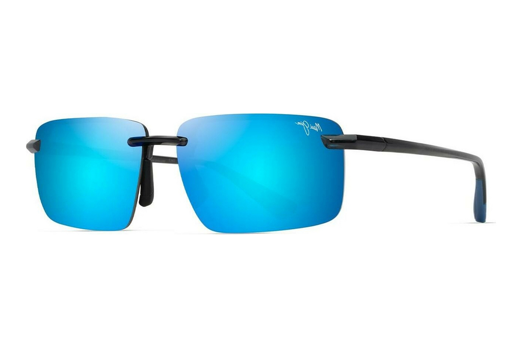 Maui Jim   Laulima B626-14 Blue HawaiiShiny Trans Dark Grey