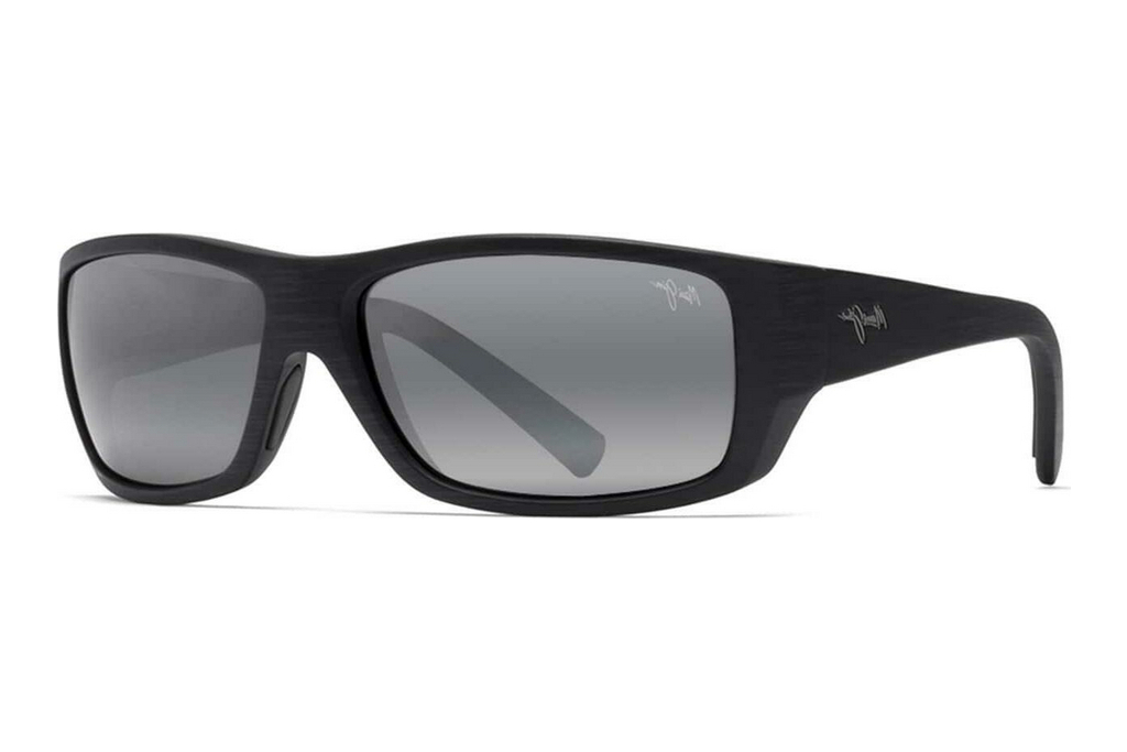 Maui Jim   Wassup 123-02W Neutral GreyMatte Black Woodgrain