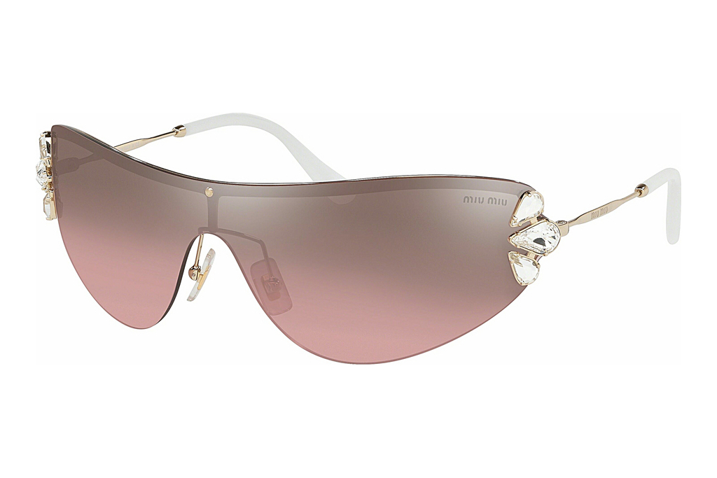 Miu Miu   MU 66US ZVN7L1 Pink Mirror Silver GradientPale Gold