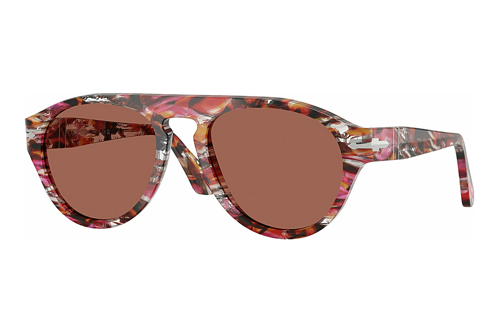 Persol   PO3370S 1220H2 BrownCyclamen/Khaki