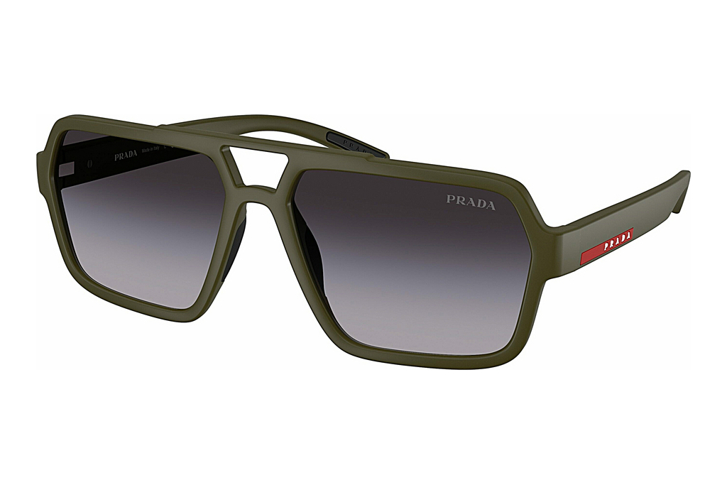 Prada Linea Rossa   PS A06S 15X09U Gradient GreyMatte Green