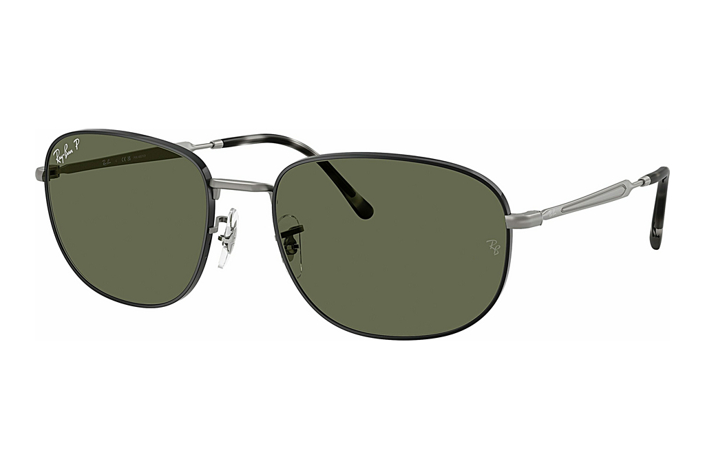 Ray-Ban   RB3754 927458 Green PolarMatte Black On Matte Gunmetal