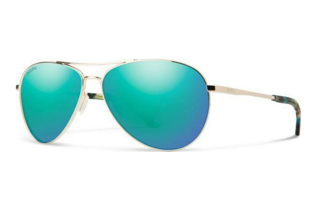 Smith   LANGLEY 2 J5G/QG BLUE MIRROR POLARIZED HIGH CONTRASTGOLD