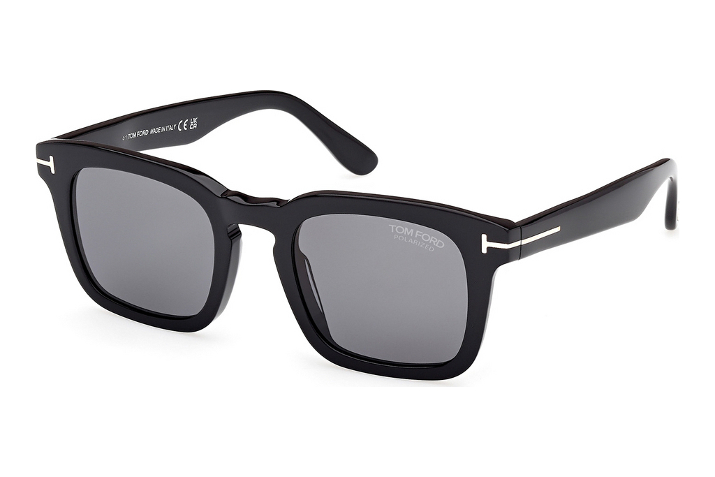 Tom Ford   FT0751 01D grau polarisierendGlänzend Schwarz