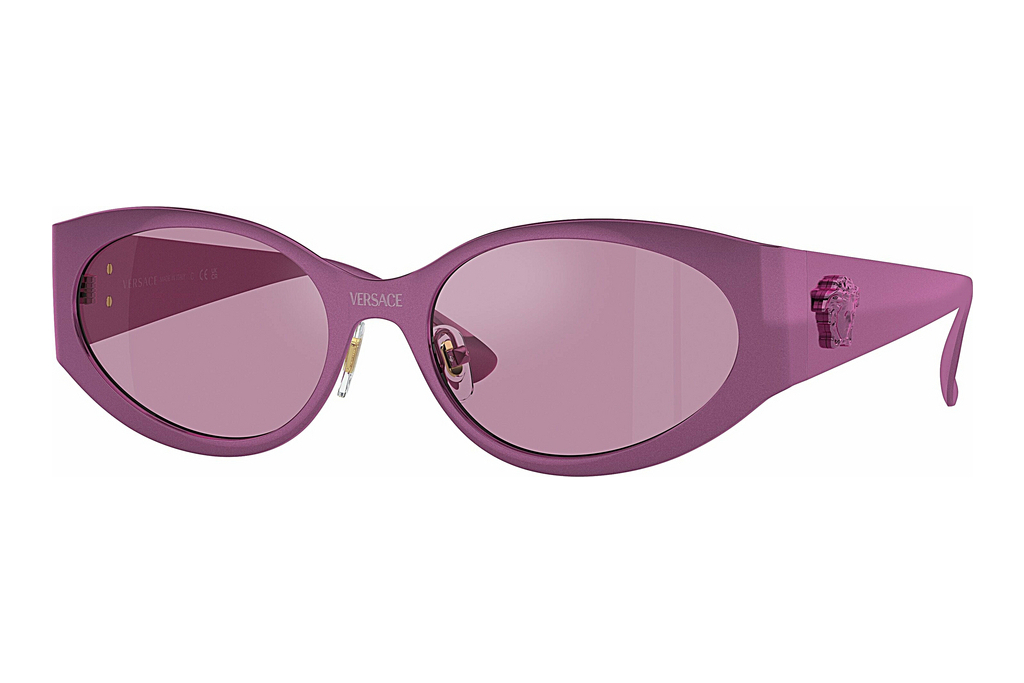 Versace   VE2263 1503AK Dark Violet Mirror Silver IntMetallic Fuxia