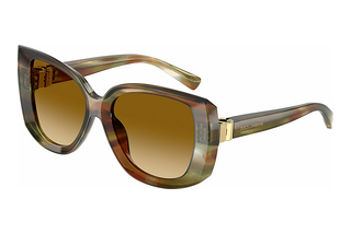 Dolce & Gabbana DG4495 34462L Light Yellow Gradient Light BrownStriped Ochre