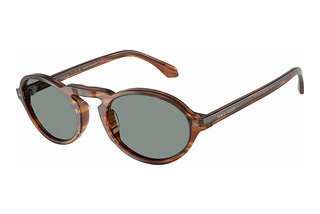 Giorgio Armani AR8219U 616256 BlueStriped Brown