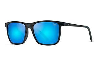 Maui Jim One Way B875-03 Blue HawaiiDark Navy Stripe