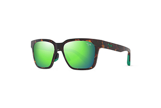 Maui Jim Punikai GM631-10 MAUIGreen®Matte Dark Havana