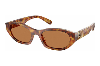 Miu Miu MU A03S 10L10I BrownHavana Light