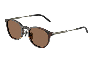 Moncler ME6011D 300273 Brown SolidShiny Havana