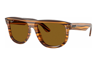 Ray-Ban RBR0501S 679183 Polar Dark BrownStriped Havana