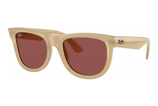 Ray-Ban RBR0502S 678069 Dark VioletOpal Beige & Honey