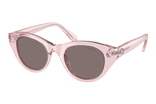 Swarovski SK6025 30017N Light Purple BrownTransparent Pink