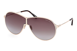 Tom Ford FT1174 28K roviex verlaufendGlänzend Rose Gold