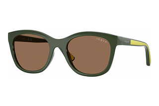 Vogue Eyewear VJ2028 320873 Dark BrownFull Dark Green