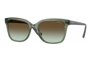 Vogue Eyewear VO5426S 3086E8 Green Gradient BrownTransparent Mallard Green