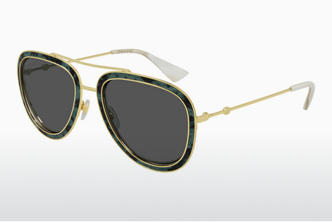 Sluneční brýle Gucci GG0062S LEATHER 002