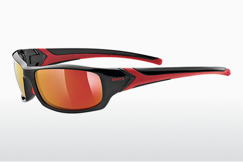 Sluneční brýle UVEX SPORTS sportstyle 211 black-red