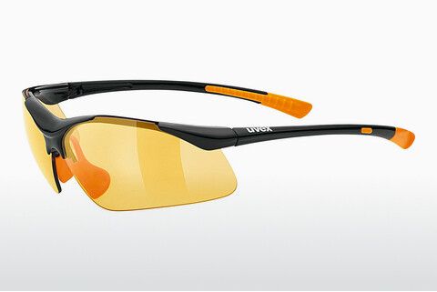 Sluneční brýle UVEX SPORTS sportstyle 223 black-orange