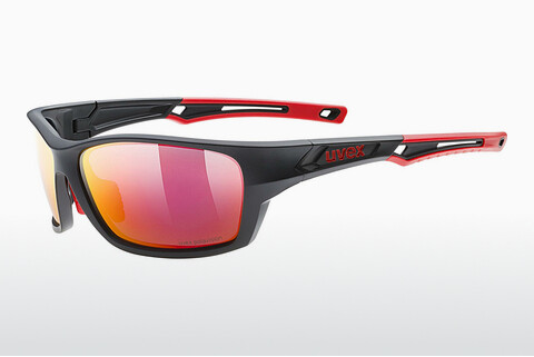Sluneční brýle UVEX SPORTS sportstyle 232 P black mat red