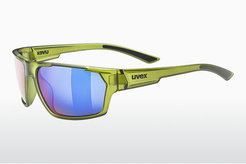 Sluneční brýle UVEX SPORTS sportstyle 233 P green mat
