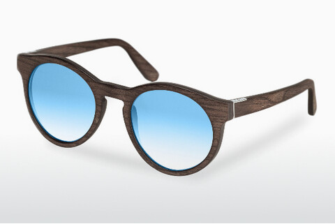 Sluneční brýle Wood Fellas Au (10756 black oak/blue)