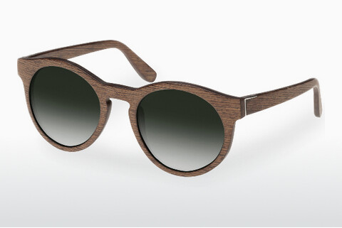 Sluneční brýle Wood Fellas Au (10756 walnut/green)