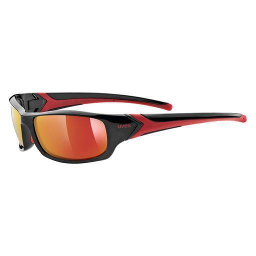 Sluneční brýle UVEX SPORTS sportstyle 211 black-red