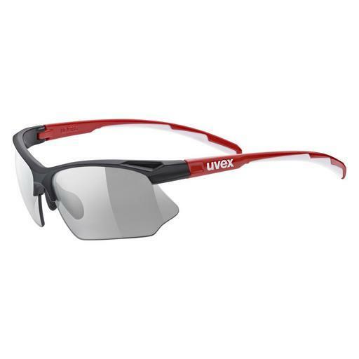 Sluneční brýle UVEX SPORTS sportstyle 802 V black red white